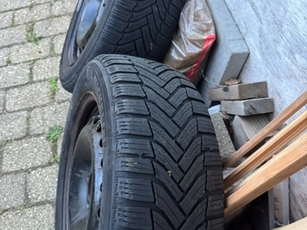 Billede 7 - Vinterdæk på fælge til Ford Focus 3. 5-6 mm.