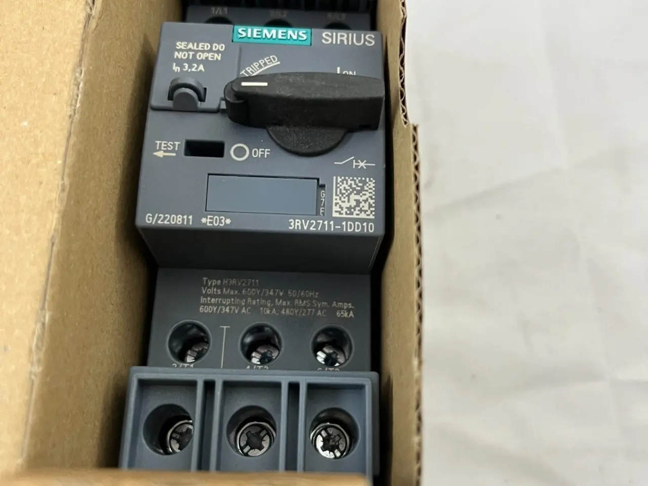 Billede 5 - Siemens 3RV2711-1DD10 SIRIUS Motor Protection 3.2A