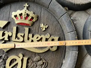 Øltønde låg til pynt