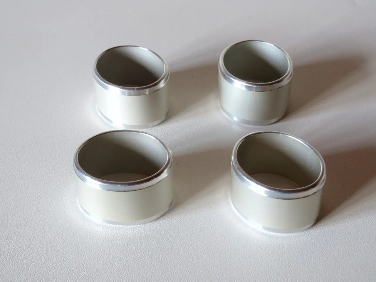 Billede 1 - Servietringe i aluminium