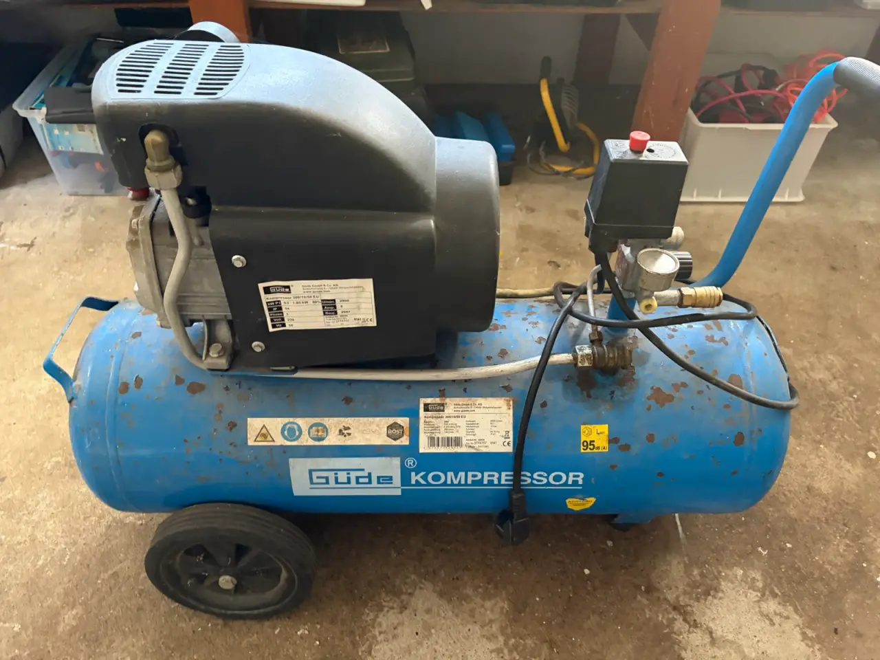 Billede 1 - Gude  kompressor ser nr. 50054