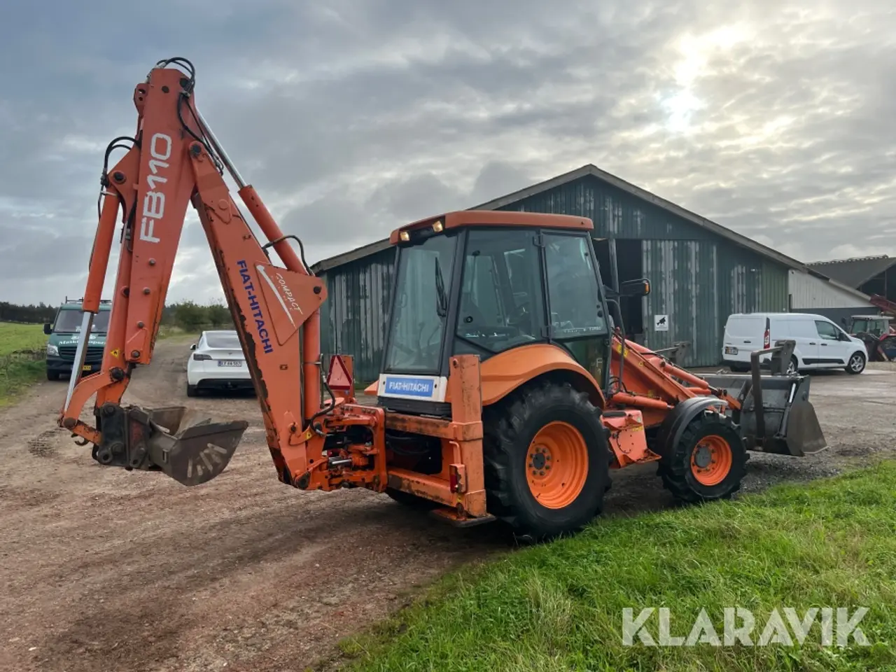 Billede 3 - Rendegraver Fiat-Hitachi FB110-4 PS turbo