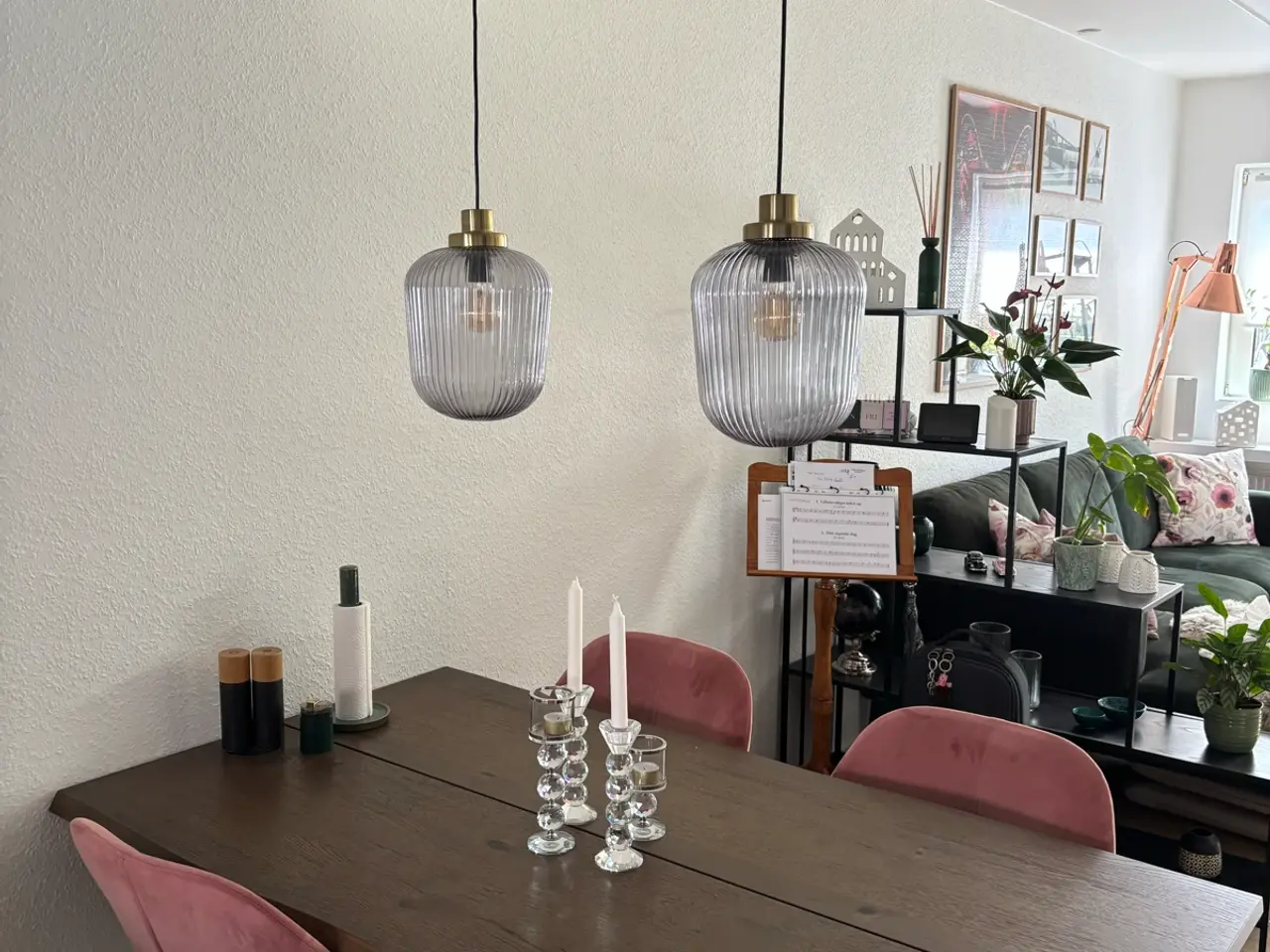Billede 1 - 2 stk loftlamper mærket Solklint fra Ikea