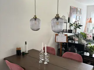 2 stk loftlamper mærket Solklint fra Ikea