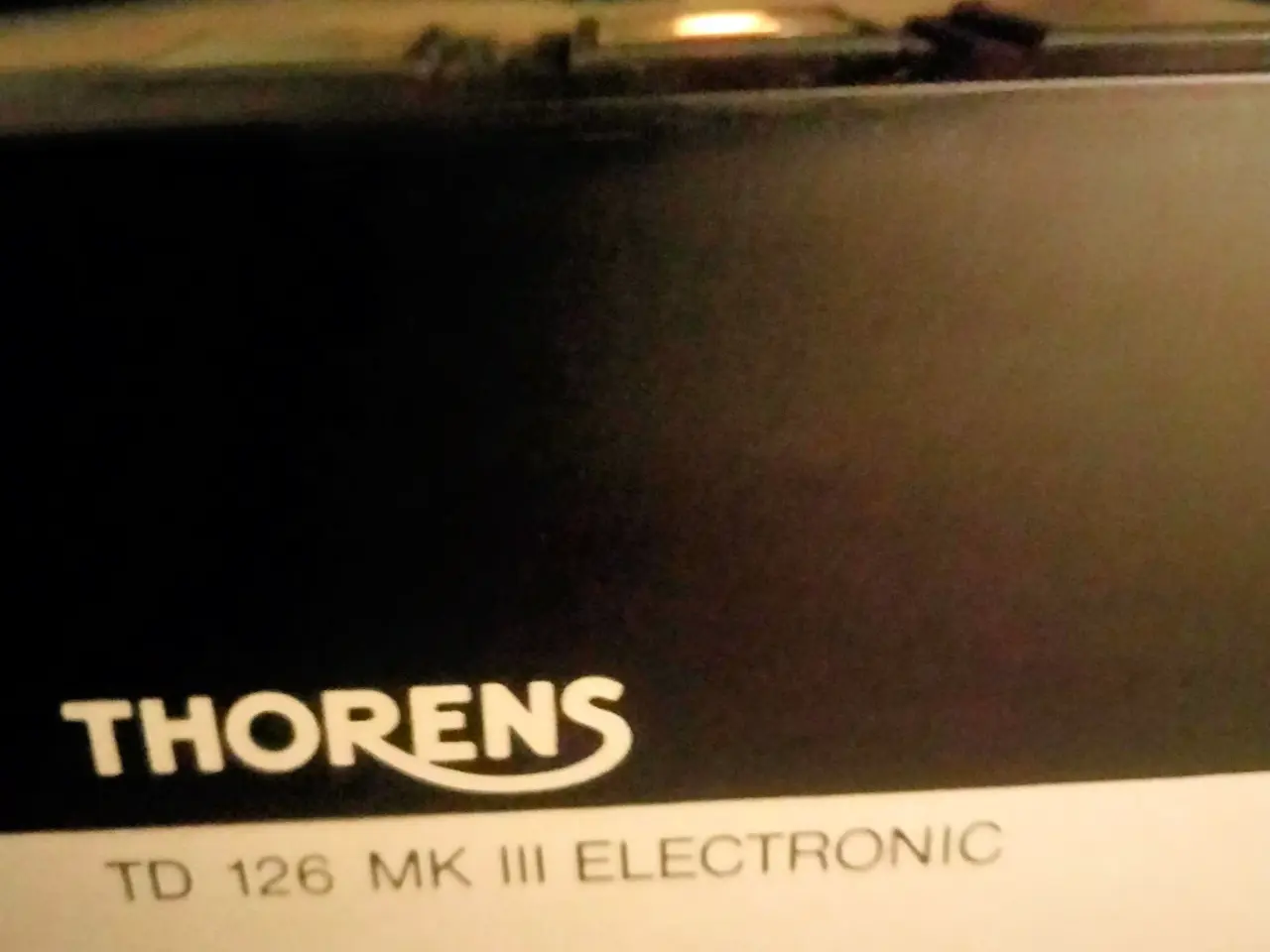 Billede 1 - Thorens TD 126 MK III, Ortofon DC pickup.