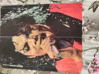 Gammel Michael Jackson plakat 