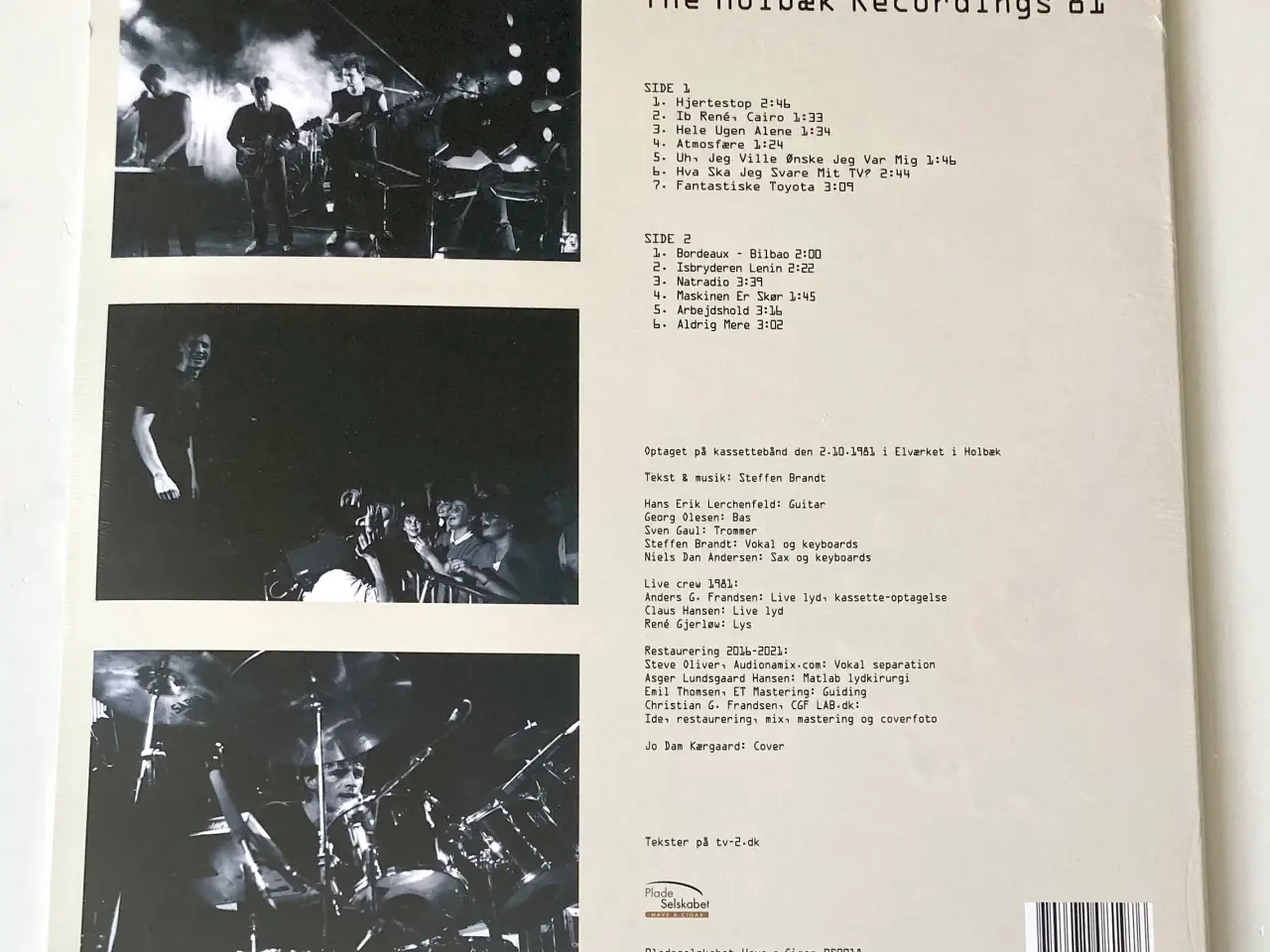 Billede 2 - TV-2 The Holbæk Recordings 81 – I UBRUDT FOLIE