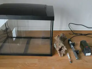 Begynderakvarium med opgraderet pumpe