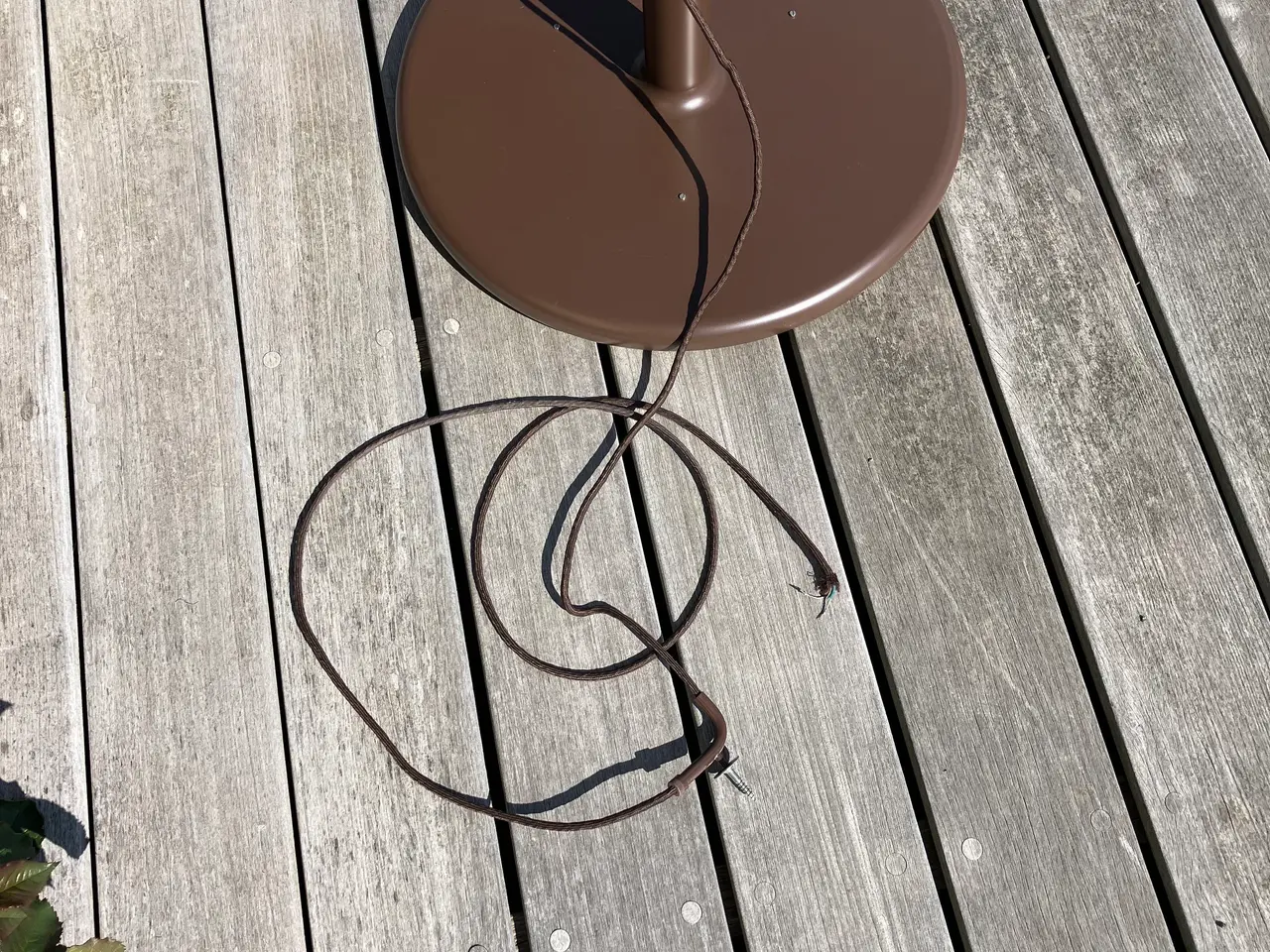 Billede 4 - Brun Optima loftslampe i metal