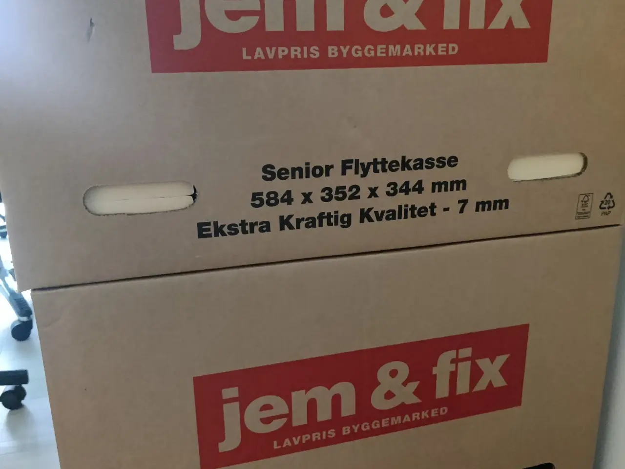 Billede 1 - Flyttekasser ekstra kraftig kvalitet 