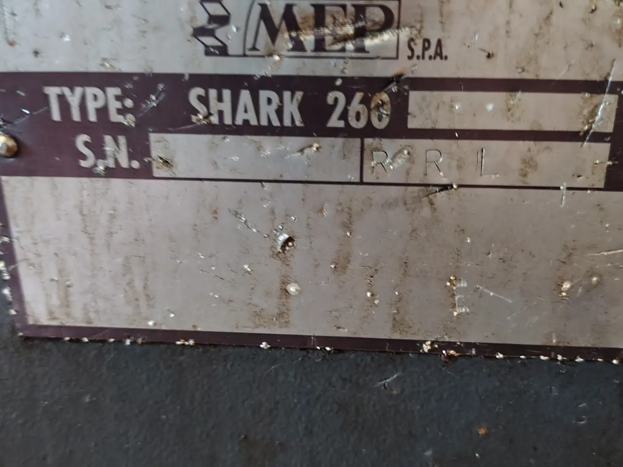 Billede 7 - Metalbåndsav  MEP Shark 260