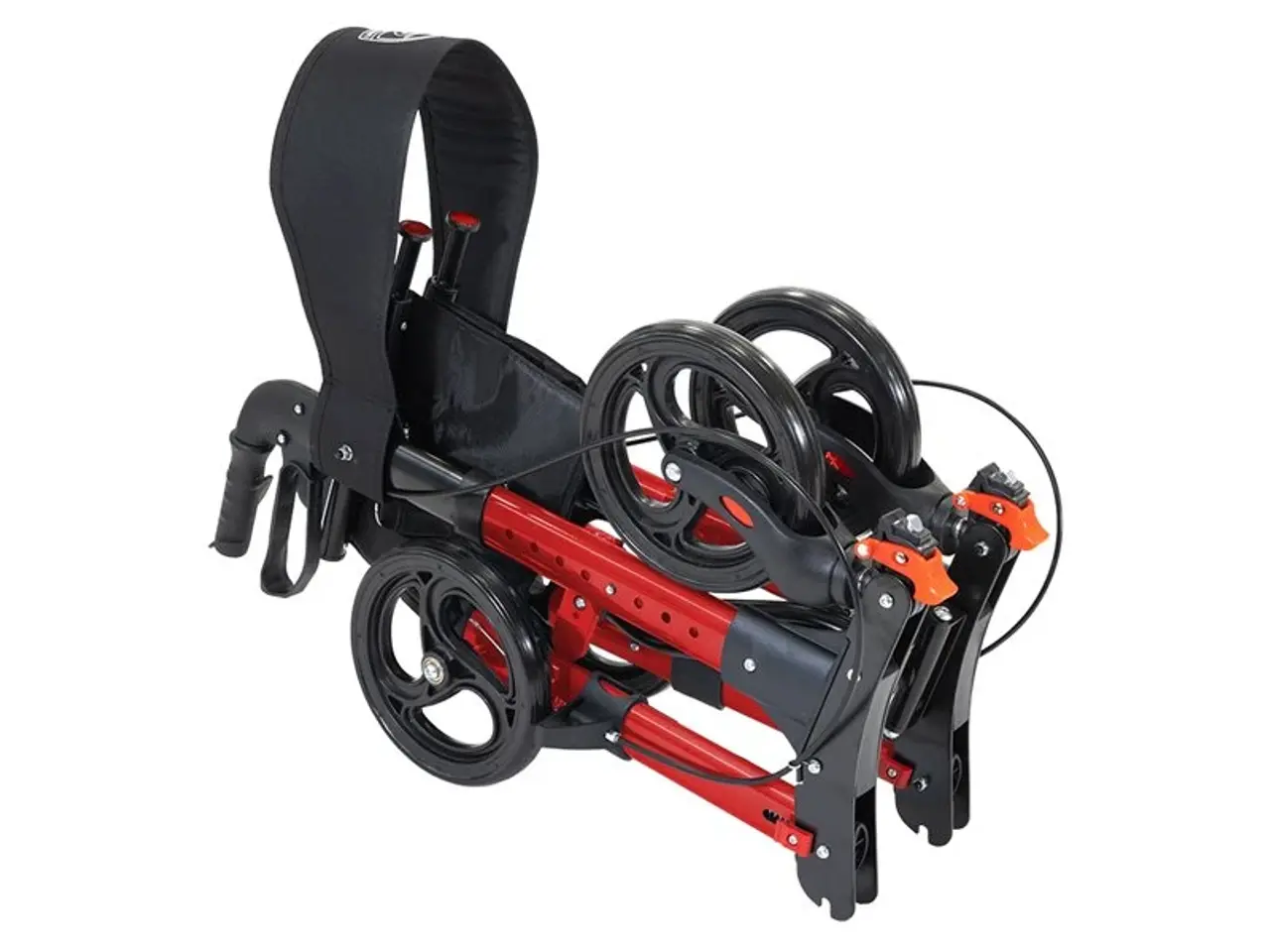 Billede 2 - Lindebjerg Rollator HF 150 Smart klik - Metal Rød