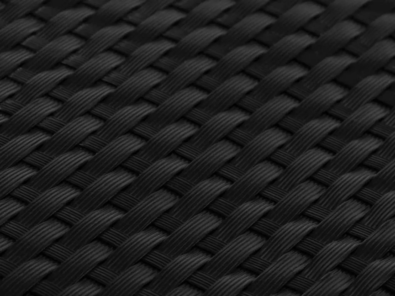 Billede 5 - Altanafskærmning 400 × 100 cm i polyrattan - sort
