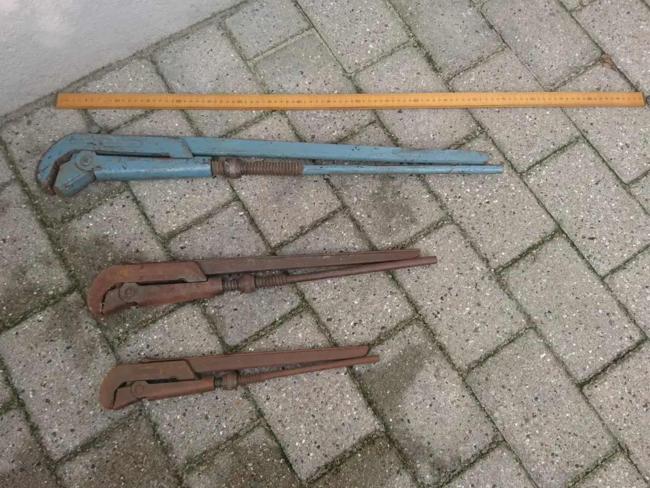 Billede 1 - Rørtænger - 3 stk BAHCO (5 stk billede 2, kr 350)