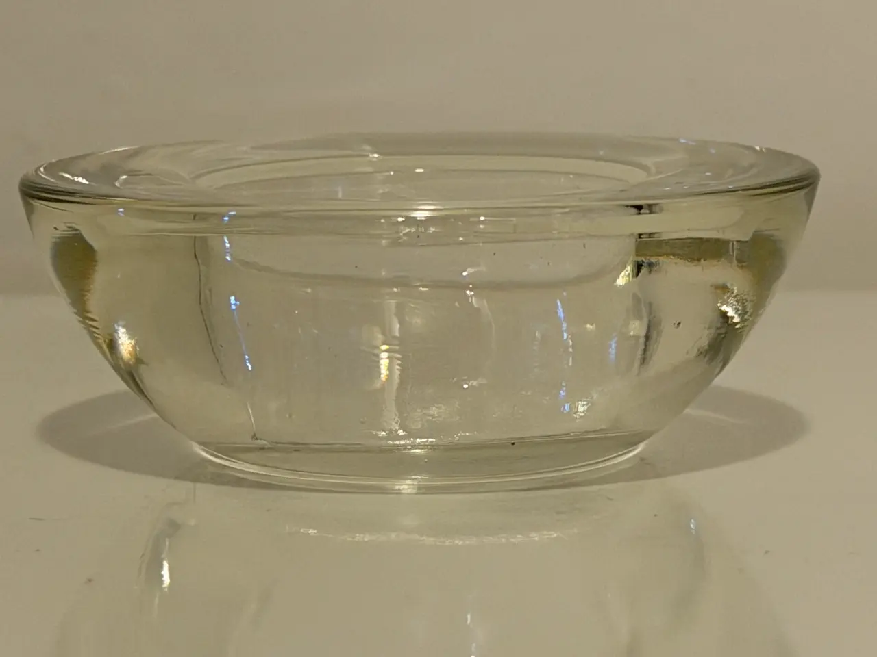 Billede 3 - Lysestager for fyrfadslys, glas, 2 stk.