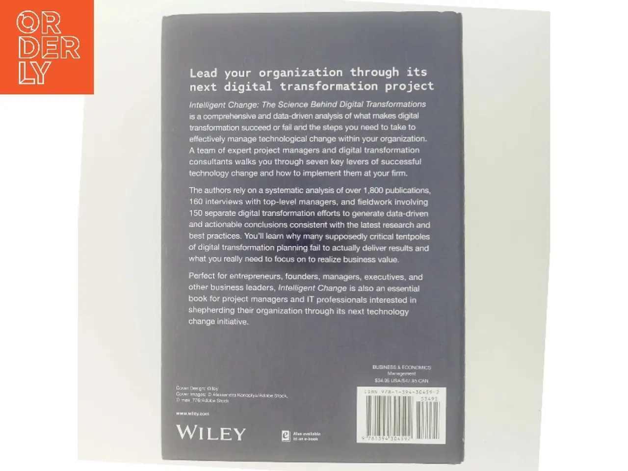 Billede 3 - Intelligent change : the science behind digital transformations af Alexander Budzier (1979-) (Bog)