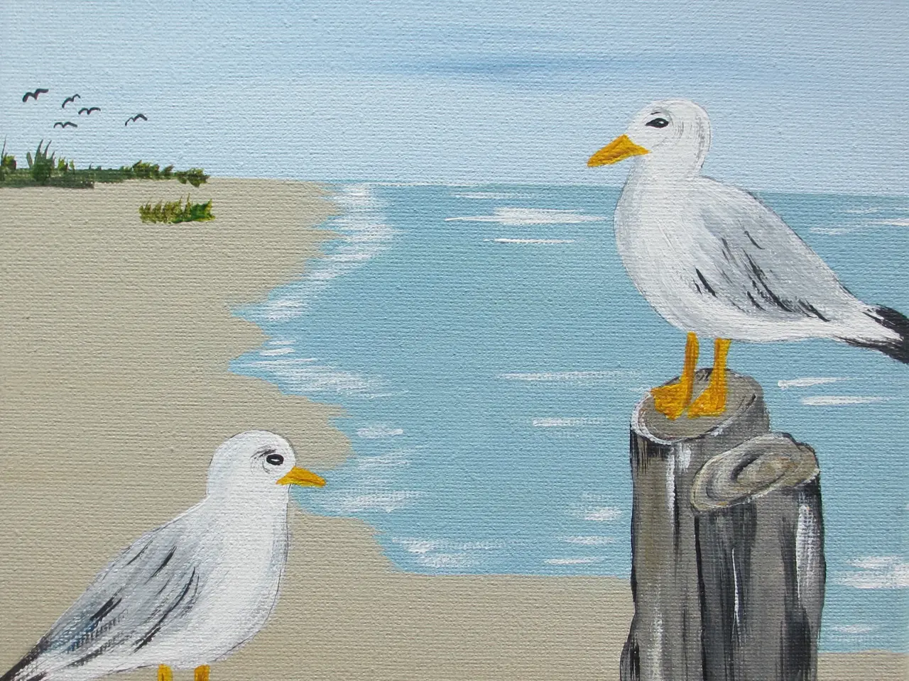 Billede 1 - ACRYL-MALERI nr. 37