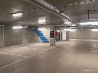 Parkering til leje i Postbyen i centrum af København.