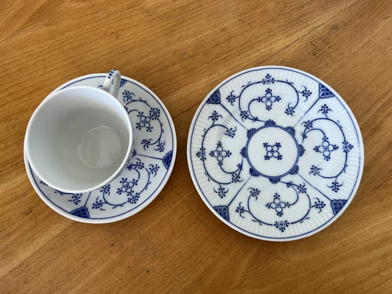 Billede 3 - Musselmalet kaffestel 