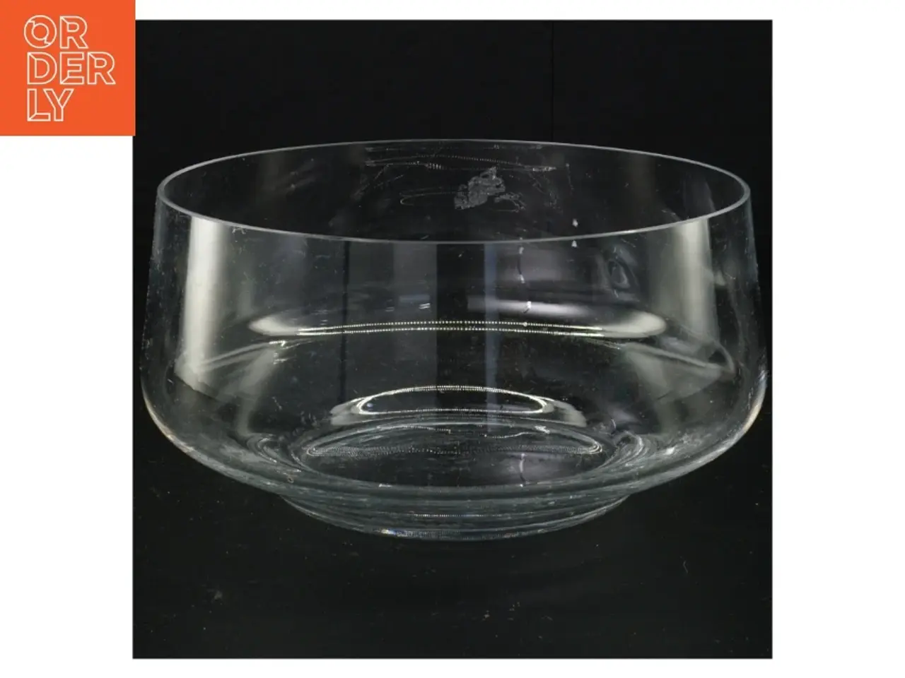 Billede 1 - Glasskål (str. 19 x 10 cm)