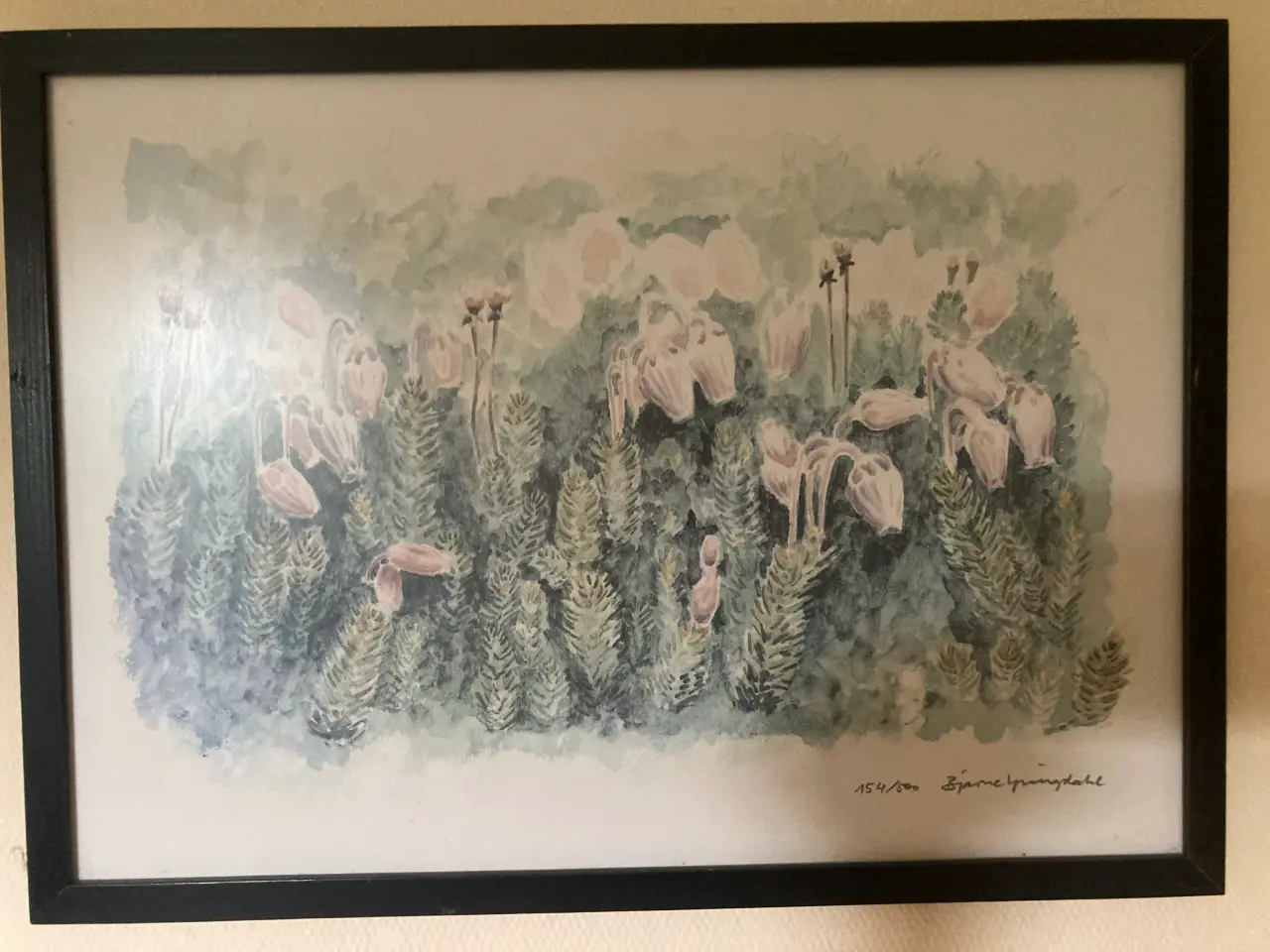 Billede 4 - Litografi fra kunstneren Bjarne Ljundahl