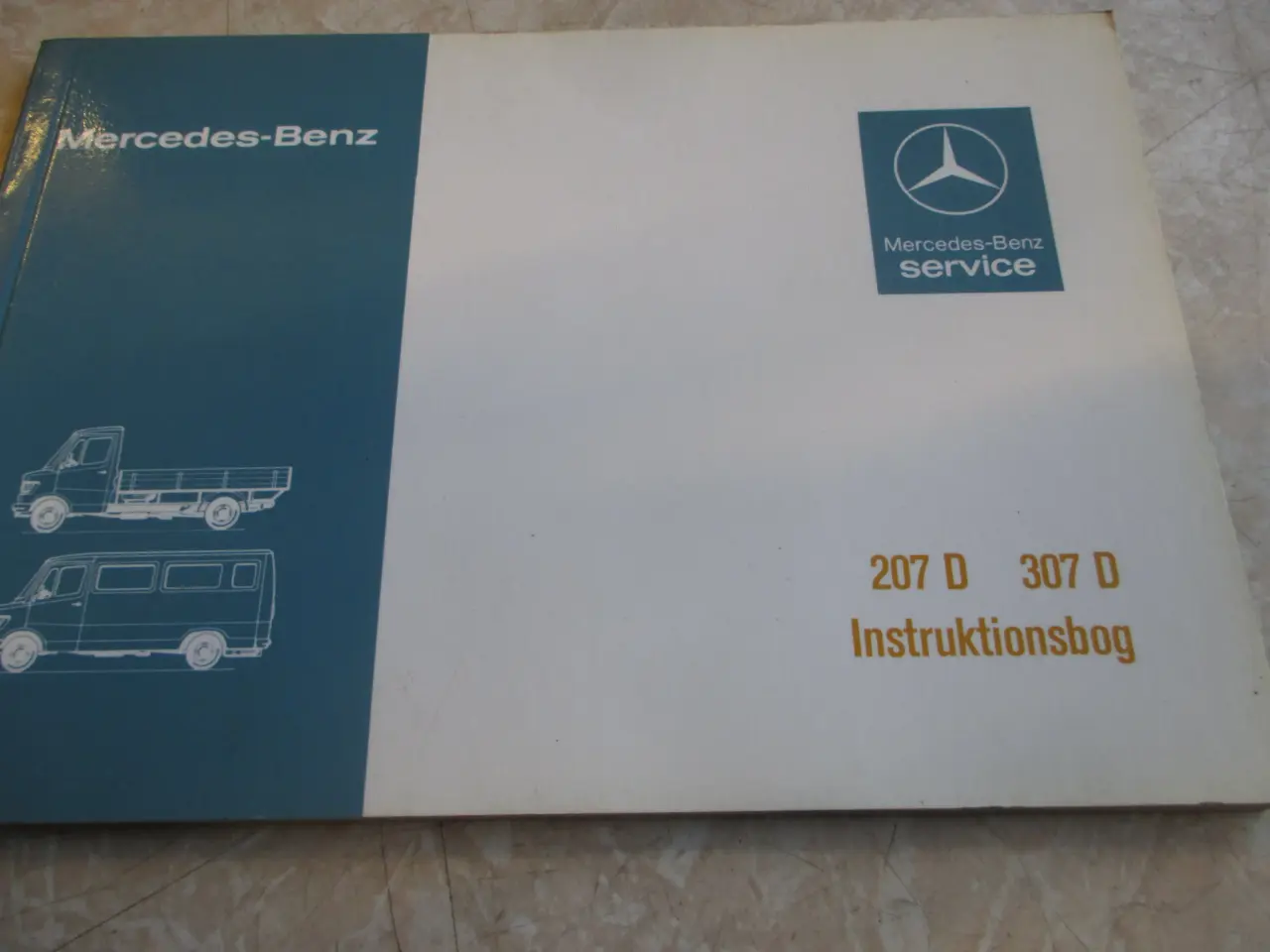 Billede 1 - Instruktionsbog Mercedes
