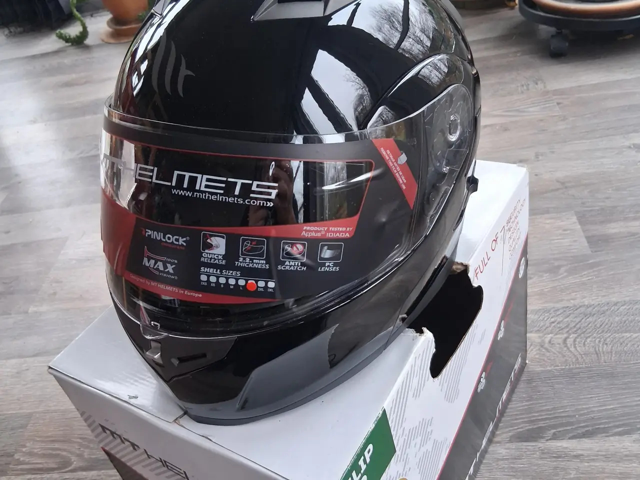 Billede 1 - MC HJELM MT HELMET