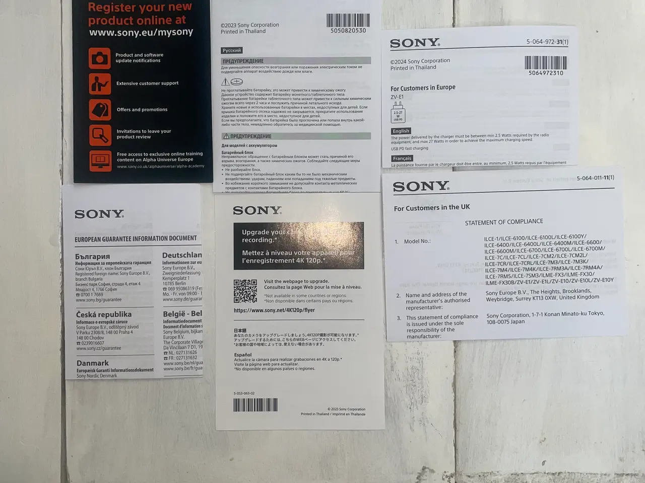 Billede 4 - Ny Aldrig Brugt Sony Kamera Model Zv-E1