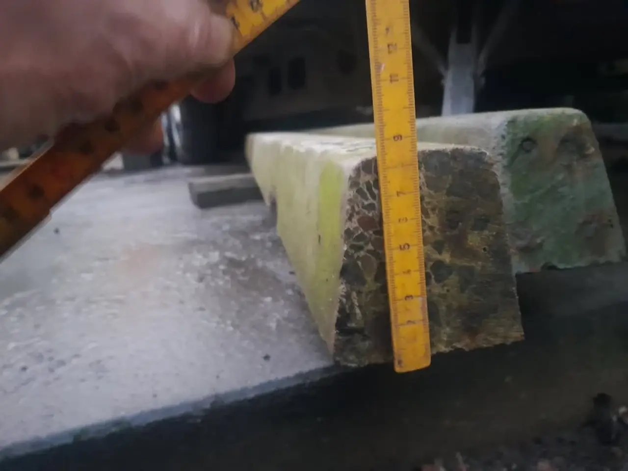 Billede 1 - Beton sveller,, 2 stk 330 cm lange