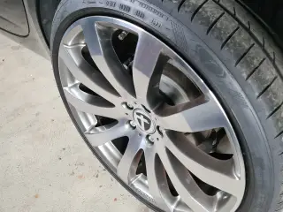 Alu fælge og dæk til Opel GT roadster