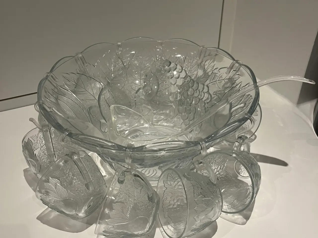 Billede 2 - Punch bowl med 11 glas