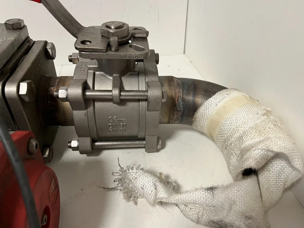 Billede 9 - END-Armaturen ZD311567 DN50 Ball ventil Pneumatic