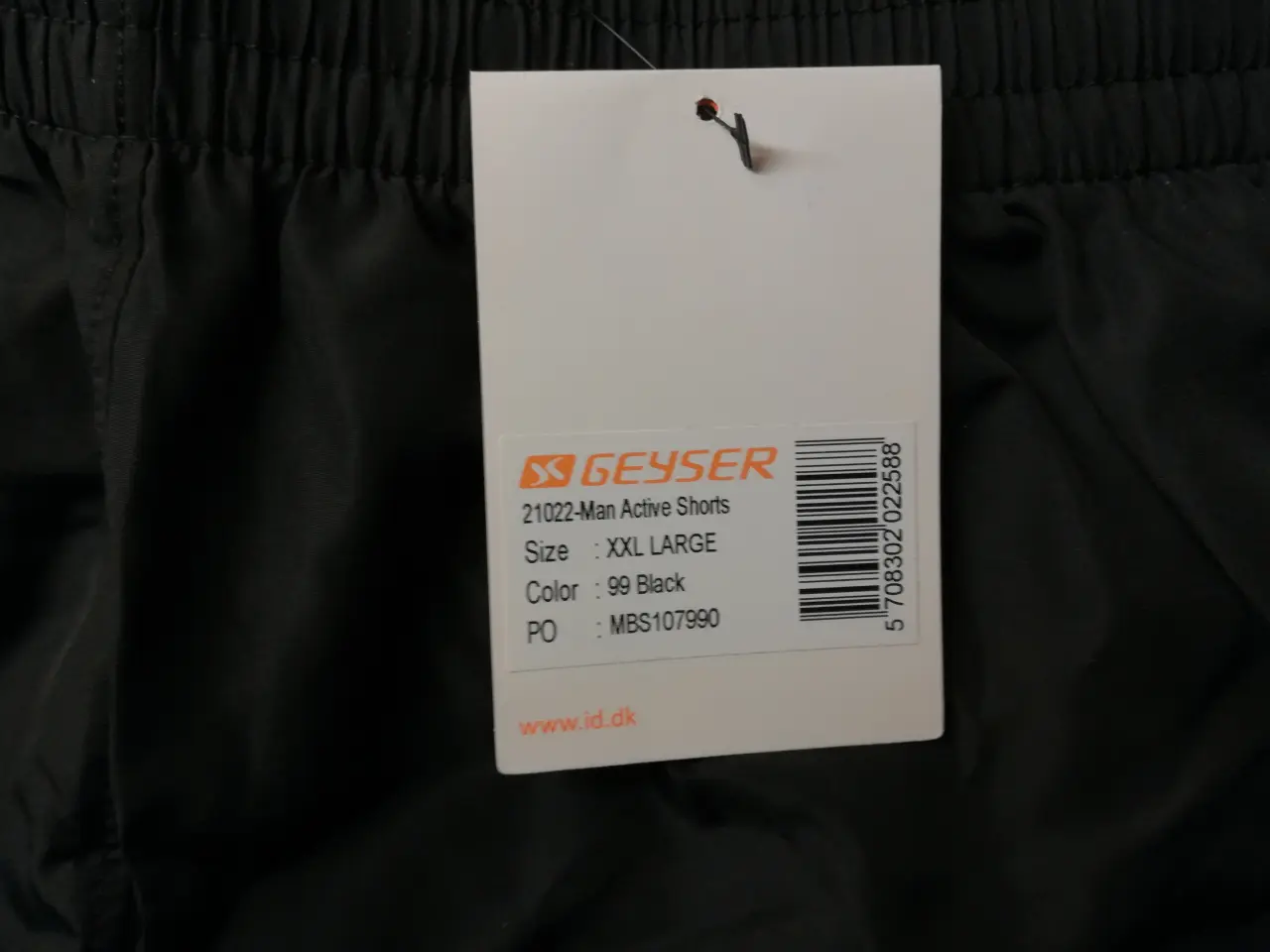 Billede 8 - 2 par sorte Geyser løbeshorts, XXL, fra www.id.dk