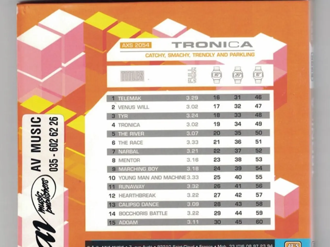 Billede 2 - Vince Adrien – Tronica – CD