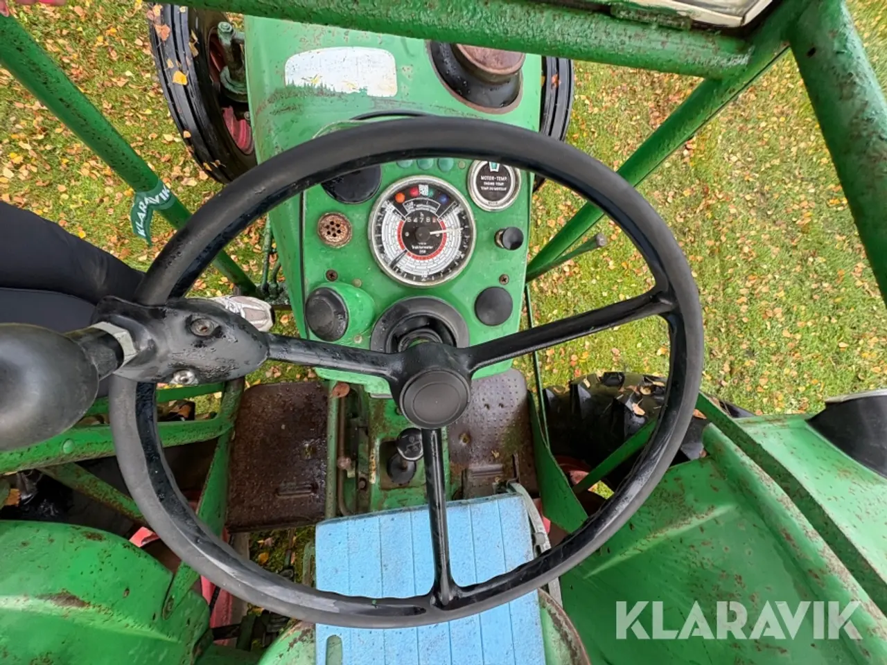 Billede 11 - Veterantraktor Deutz D40 luftkølet F3L 812