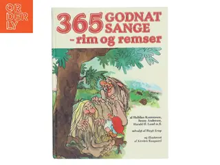 365 godnatsange – rim og remser af Birgit Erup (udvalg), Halfdan Rasmussen, Benny Andersen, Harald H. Lund m.fl. (Bog)