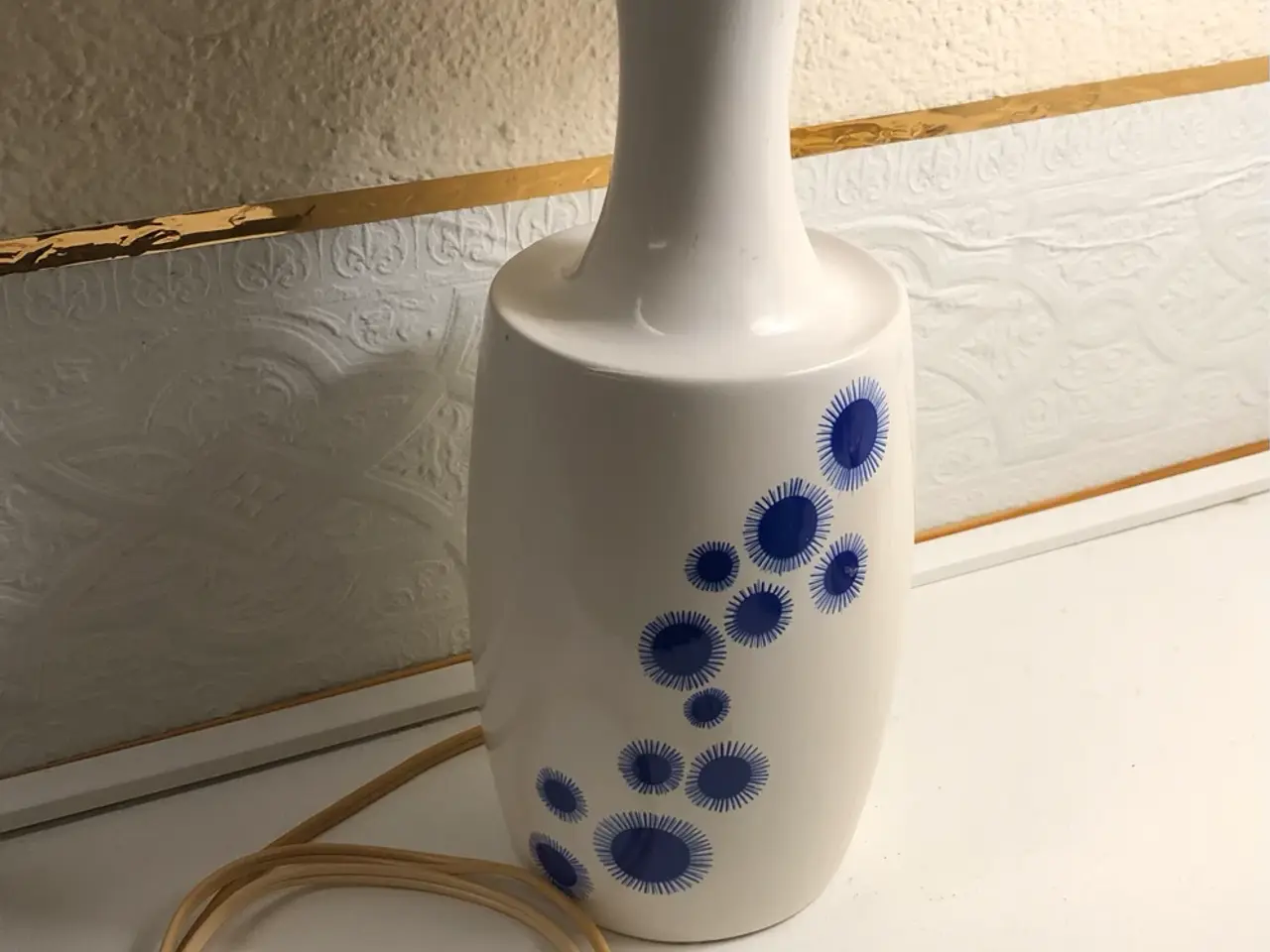 Billede 1 - Vintage lampe fod søholm 6057