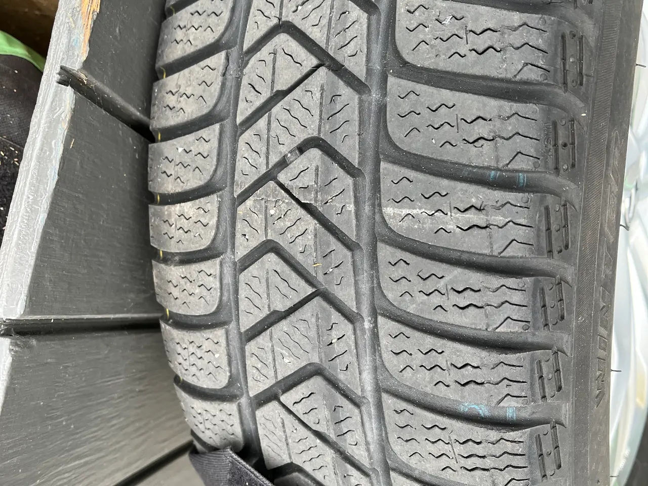 Billede 3 - 4 VW alufælge med Pirelli Vinterdæk til Passat
