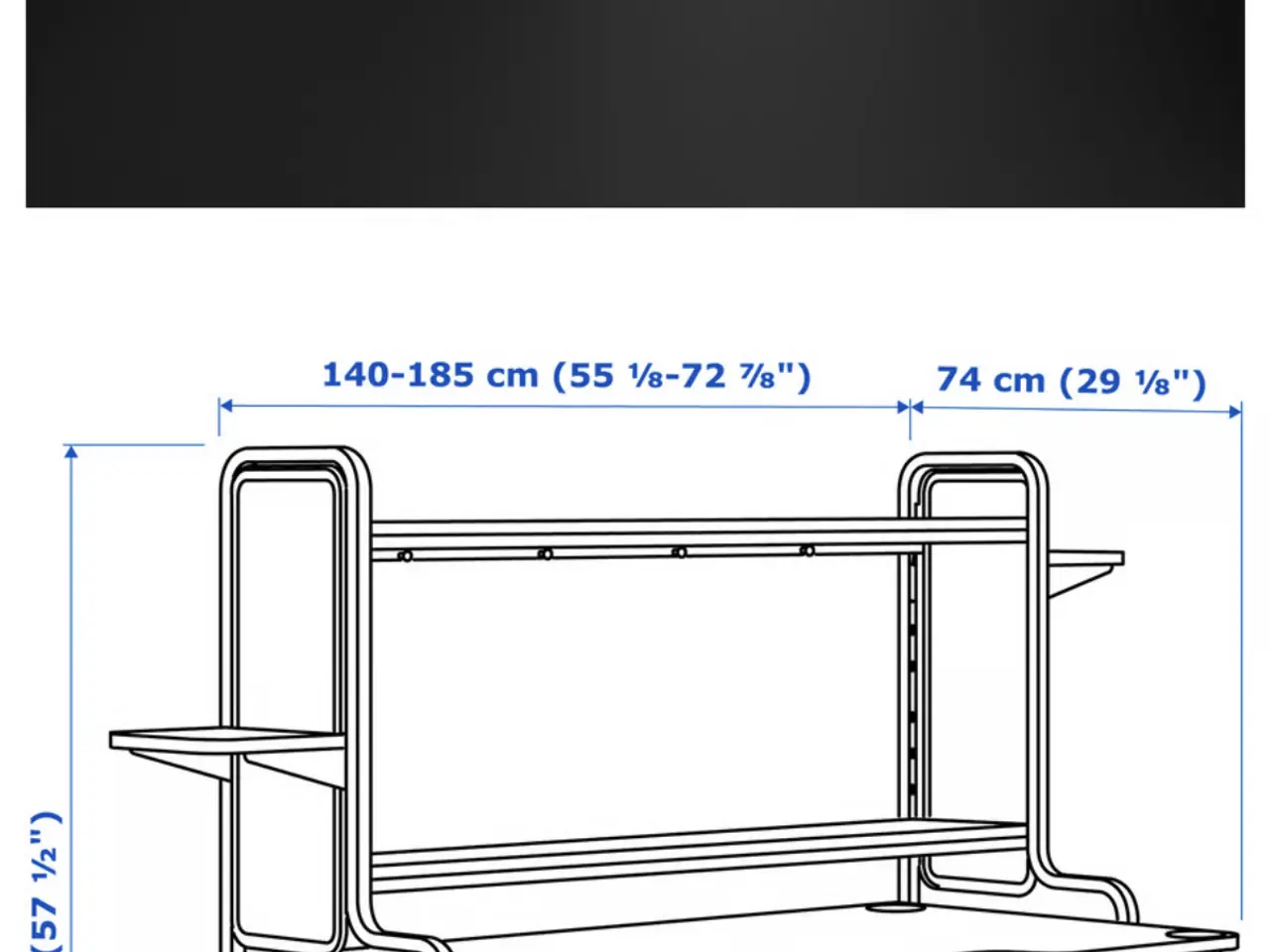 Billede 5 - Gamer skrivebord