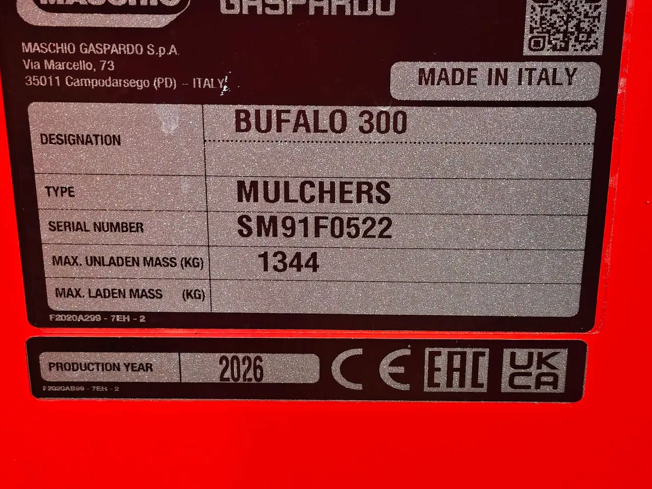 Billede 13 - Maschio Bufalo 300