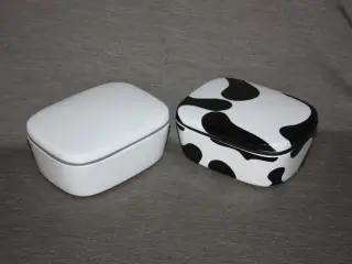 Corpus smøreskål i porcelæn