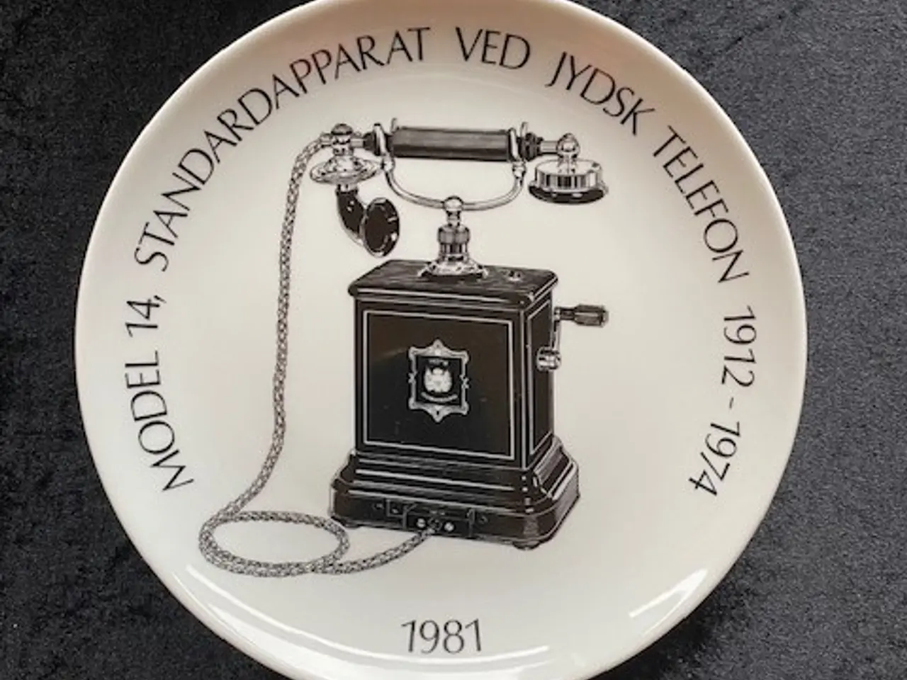 Billede 7 - 5 Rigtig flotte Jydsk Telefon gamle vintage platte