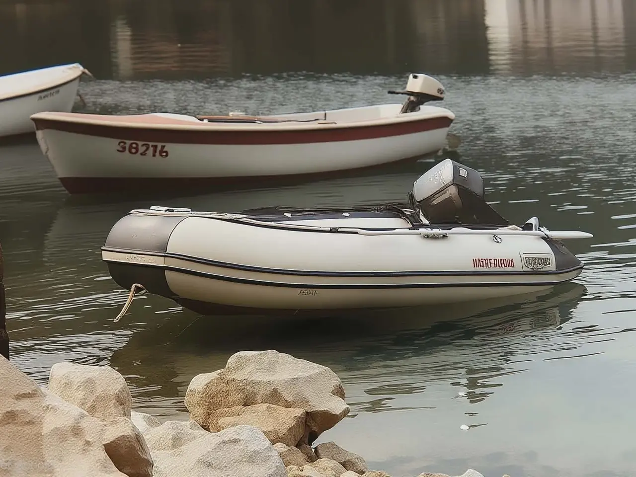 Billede 2 - Gummibåd + 6HP Yamaha