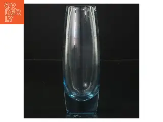 Glasvase (str. 19 cm) fra holmegaard