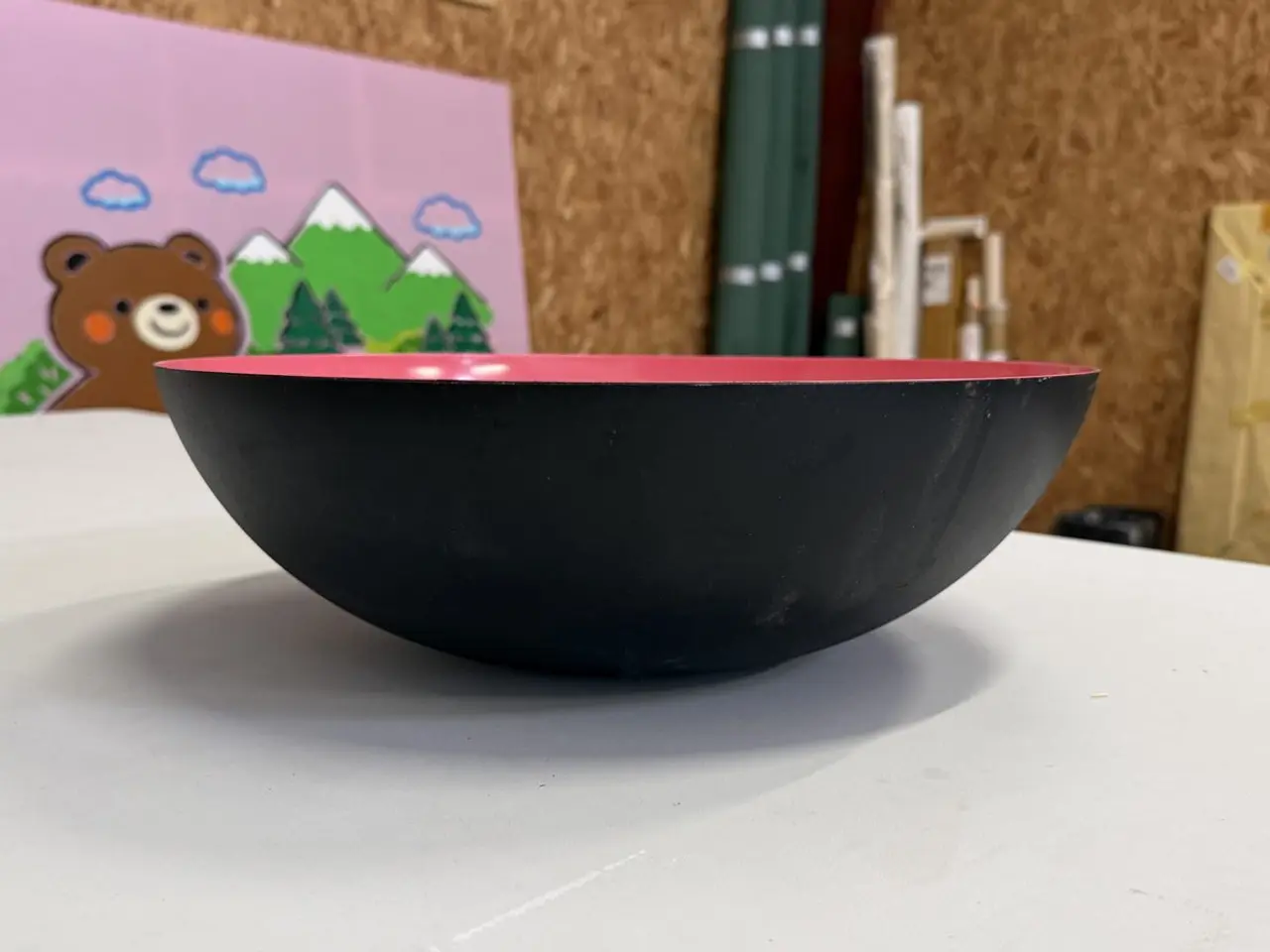 Billede 2 - Normann Copenhagen Krenit skål – sort/pink