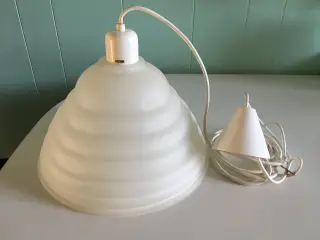 Pendel opal glas skærm, ubrugt