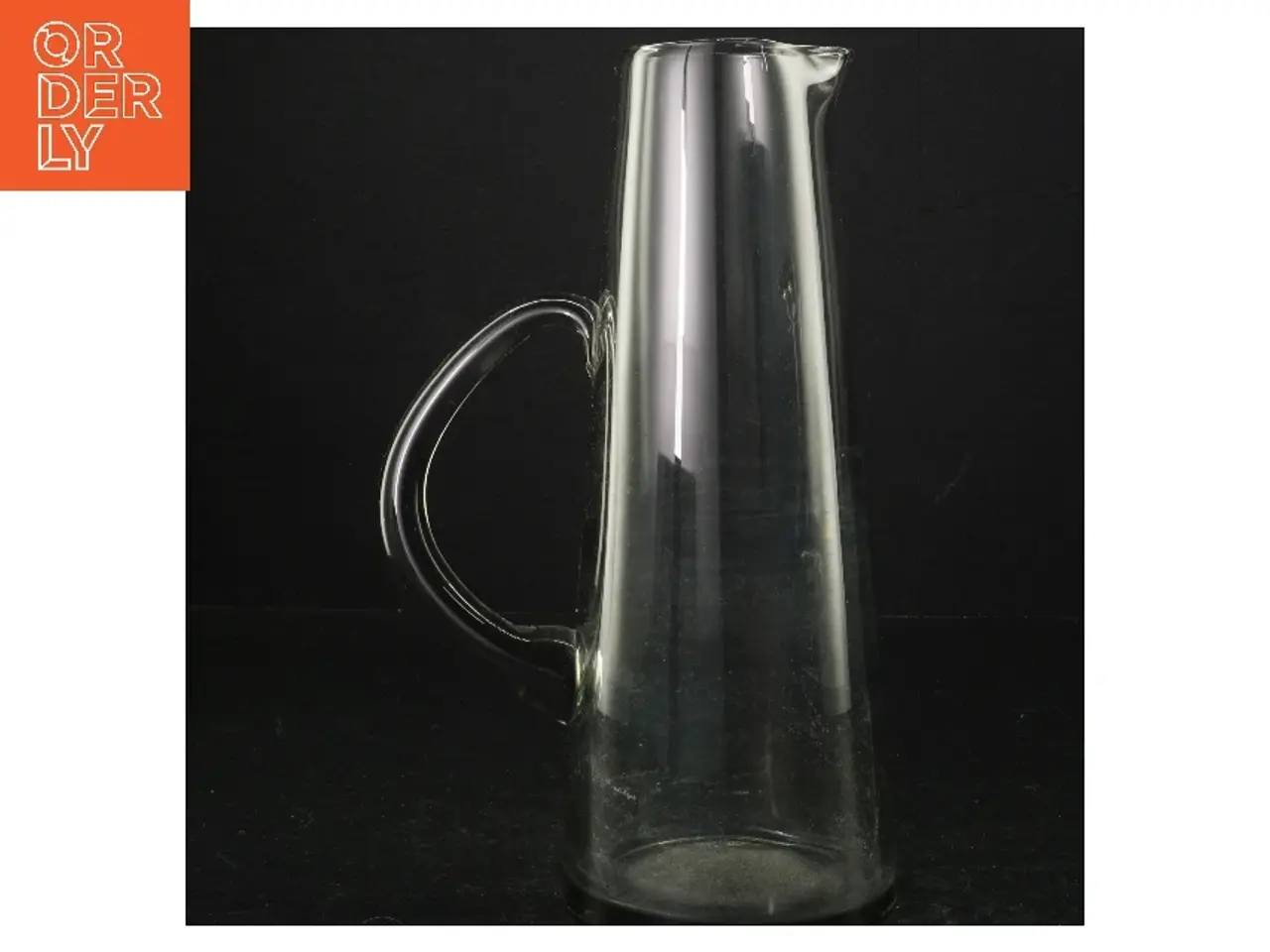 Billede 1 - Glas kande med revner fra Glas Kande (str. 24 x 9 cm)