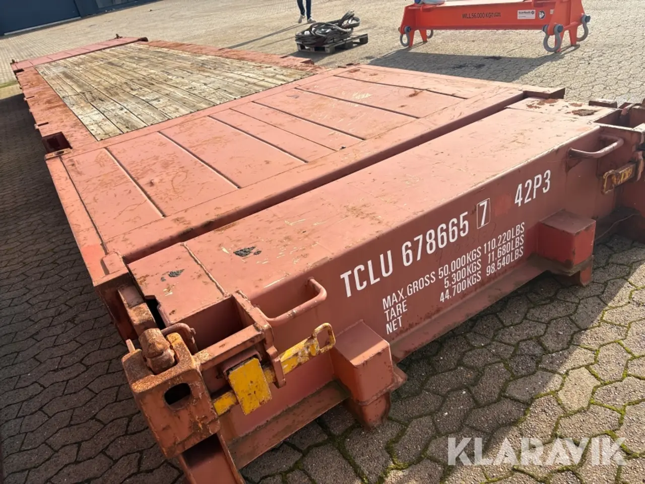 Billede 6 - Sammenklappelig flat rack-container PT. ASPEK KUMBONG KB40-FR-11R2 - 40 fods