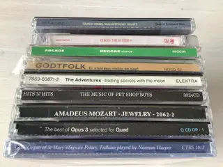 Blandet musik cd’er