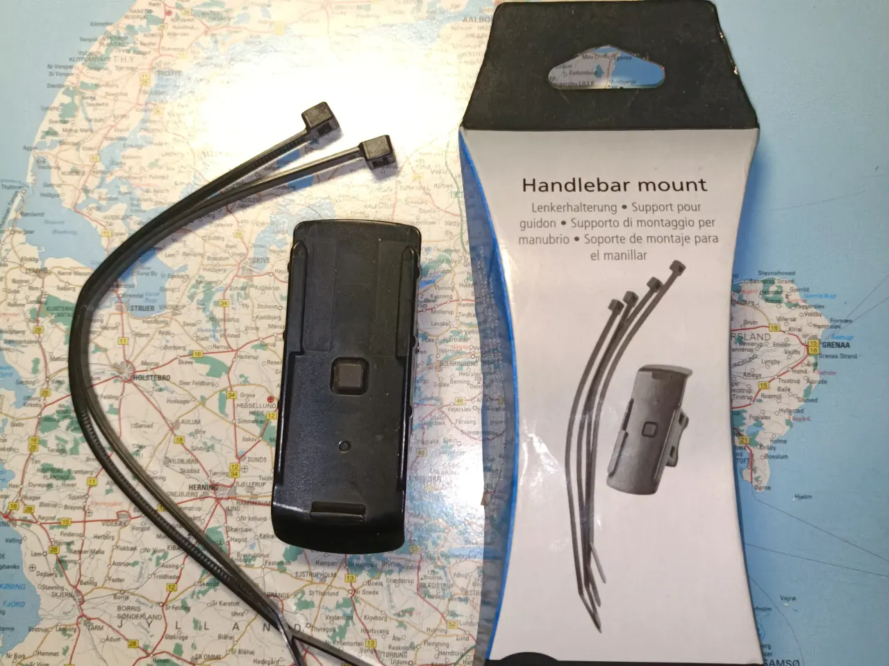 Billede 1 - garmin org cykelholder til gpsmap serien / Etrex